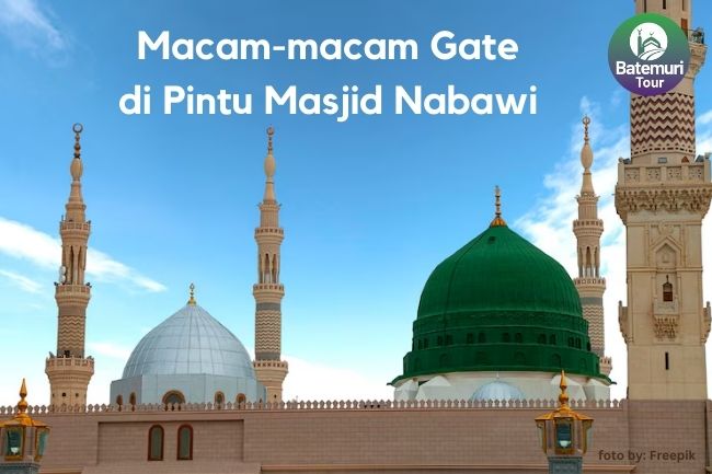 Macam-macam Gate di Pintu Masjid Nabawi